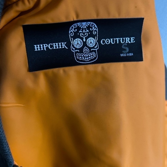 Hipchik Couture Apres Ski ski bomber jacket olive green NWT - Picture 7 of 8